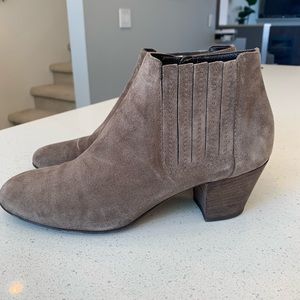 Aquatalia suede bootie